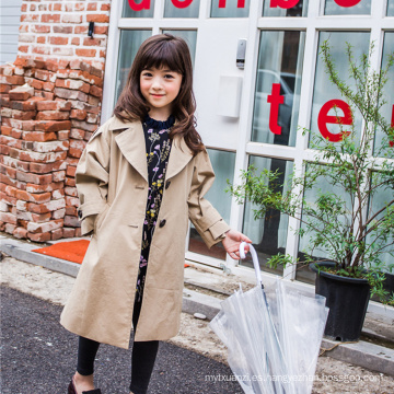 Nuevos Niños ropa boutique ropa de otoño niños niña viento abrigo chaqueta de invierno largo bebé rompevientos niñas abrigos